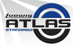 Ludwig Atlas Standard Hardware Logo